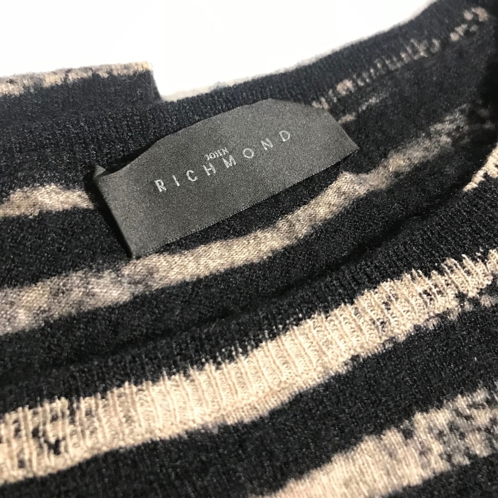 JOHN RICHMOND PATTERNED SWEATER - Picture 3 of 5